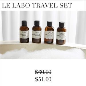 Le Labo toiletry set